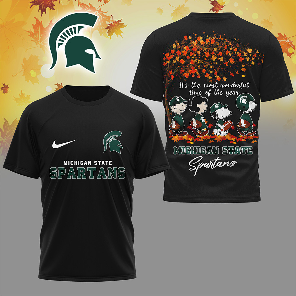 Michigan State Spartans , Premium Ncaa Fall Season 3D Shirt Hi