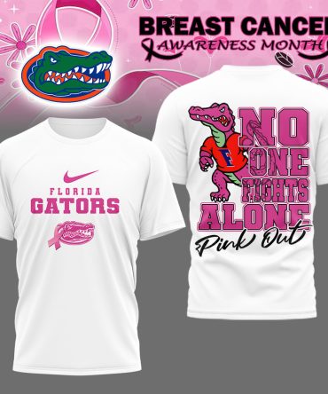 Florida Gators , Premium Ncaa Breast Cancer October T-Shirt Mm
