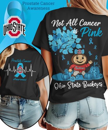 Ohio State Buckeyes , Premium Ncaa Prostate Cancer Awareness Unisex Shirt Ny