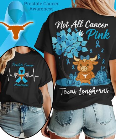 Texas Longhorns , Premium Ncaa Prostate Cancer Awareness Unisex Shirt Ny