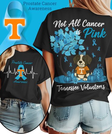 Tennessee Volunteers , Premium Ncaa Prostate Cancer Awareness Unisex Shirt Ny