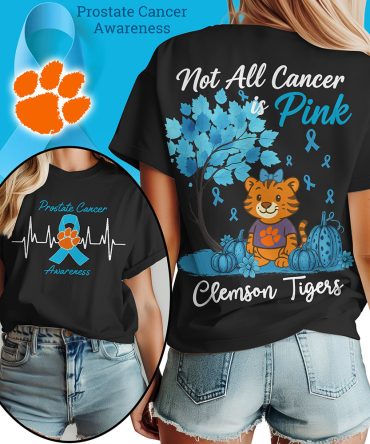 Clemson Tigers , Premium Ncaa Prostate Cancer Awareness Unisex Shirt Ny