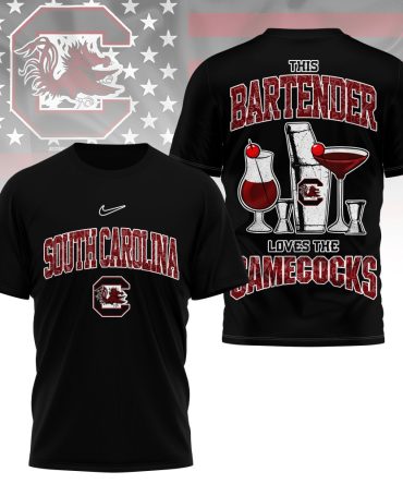 South Carolina Gamecocks , Premium Ncaa Bartender Fan 3D Shirt Ny