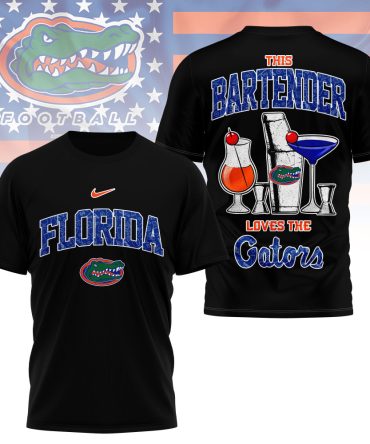 Florida Gators , Premium Ncaa Bartender Fan 3D Shirt Ny