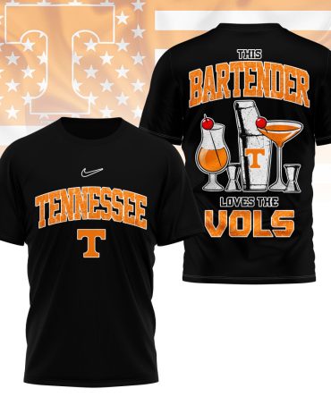 Tennessee Volunteers , Premium Ncaa Bartender Fan 3D Shirt Ny