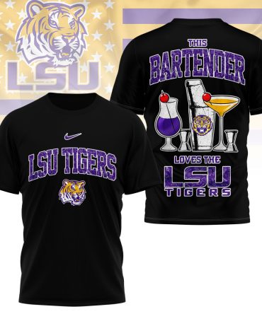 Lsu Tigers , Premium Ncaa Bartender Fan 3D Shirt Ny