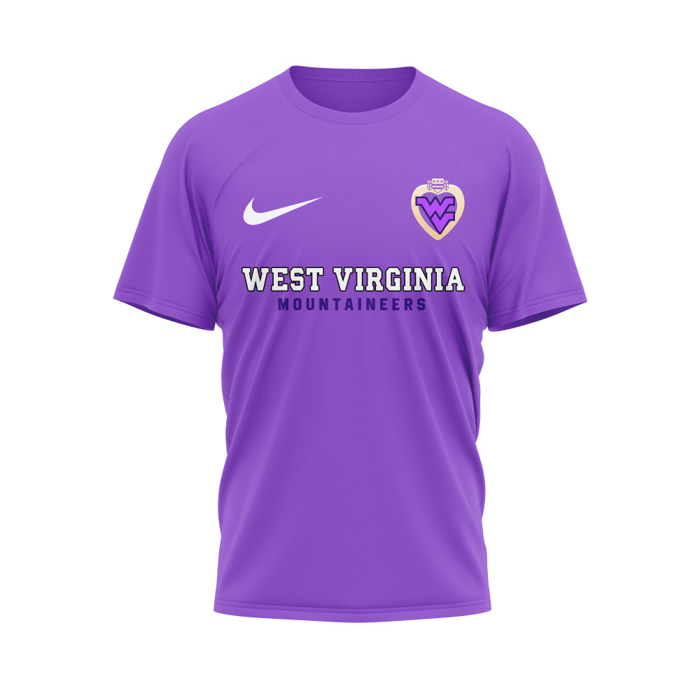 West Virginia Mountaineers , Premium Ncaa Purple Heart Day 3D Shirt Hi