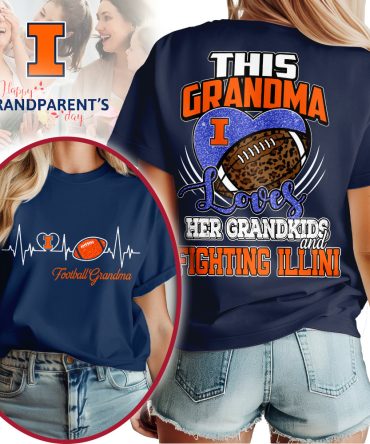 Illinois Fighting Illini , Premium Ncaa Grandparents' Day Unisex Shirt Mm