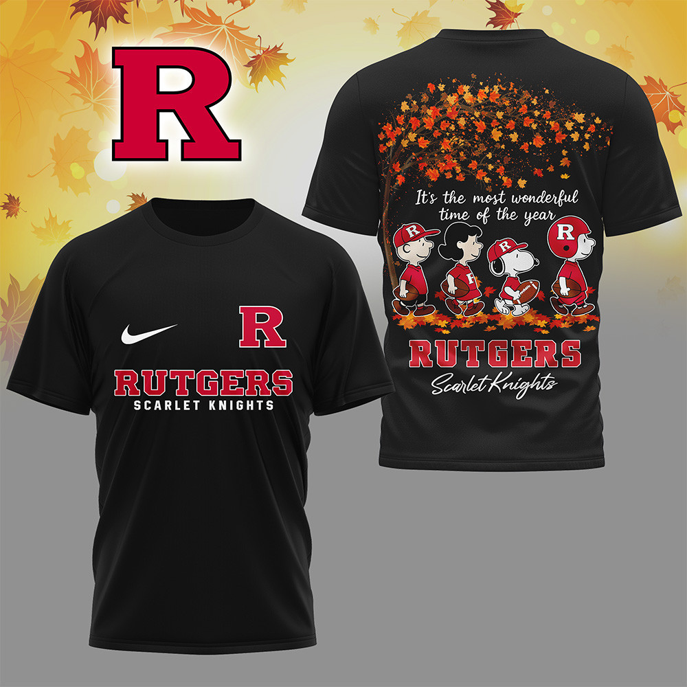 Rutgers Scarlet Knights , Premium Ncaa Fall Season 3D Shirt Hi