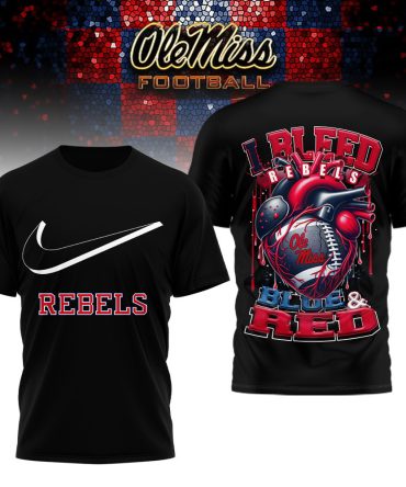 Ole Miss Rebels , Premium Ncaa I Bleed 3D Shirt Hi