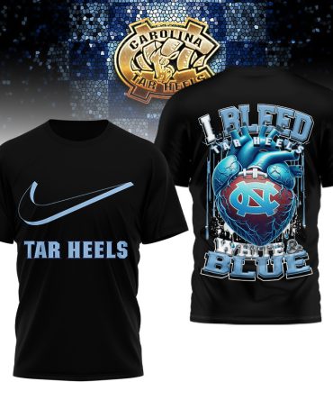 North Carolina Tar Heels , Premium Ncaa I Bleed 3D Shirt Hi