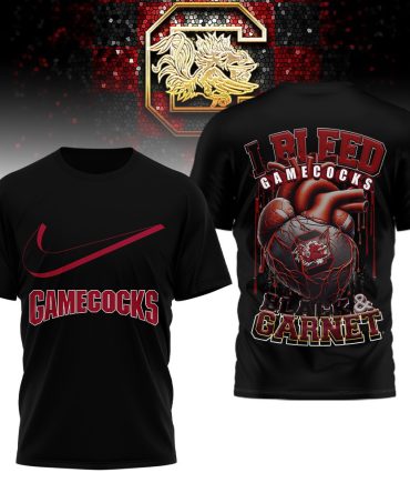 South Carolina Gamecocks , Premium Ncaa I Bleed 3D Shirt Hi