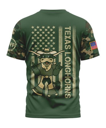 Texas Longhorns , Premium Ncaa Veteran T-Shirt Mm