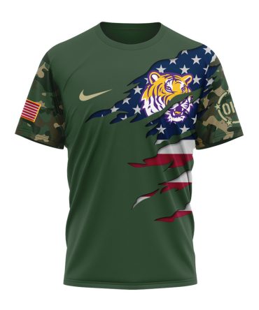 Lsu Tigers , Premium Ncaa Veteran T-Shirt Mm