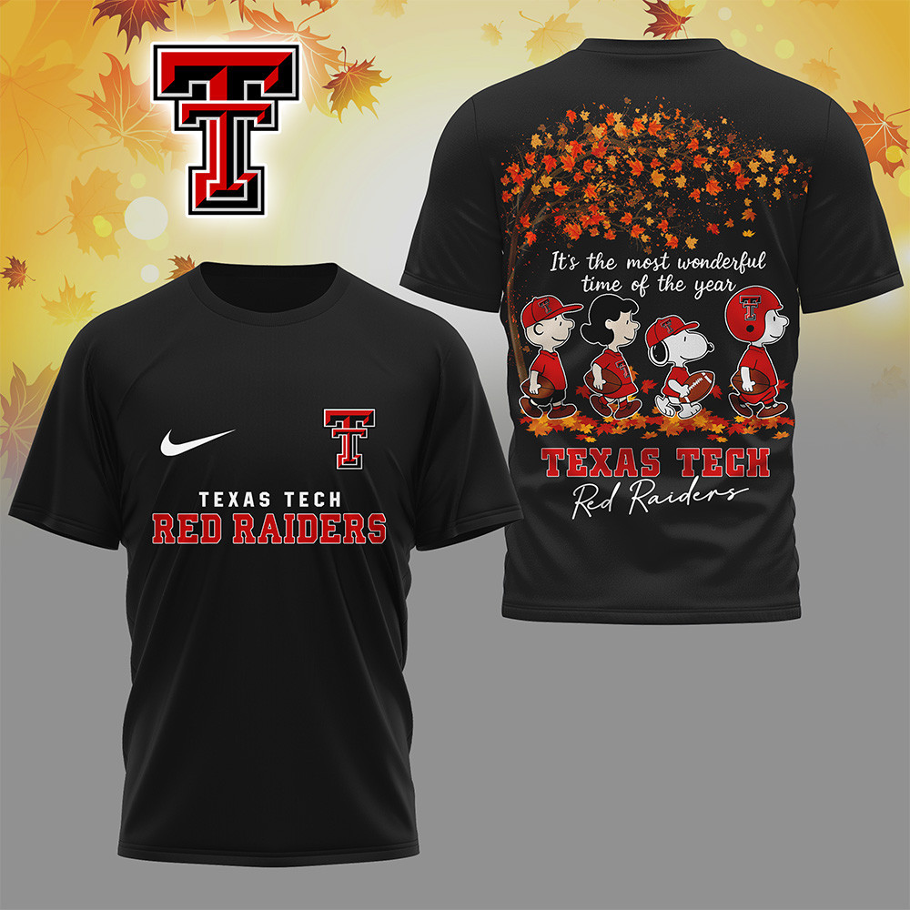 Texas Tech Red Raiders , Premium Ncaa Fall Season 3D Shirt Hi