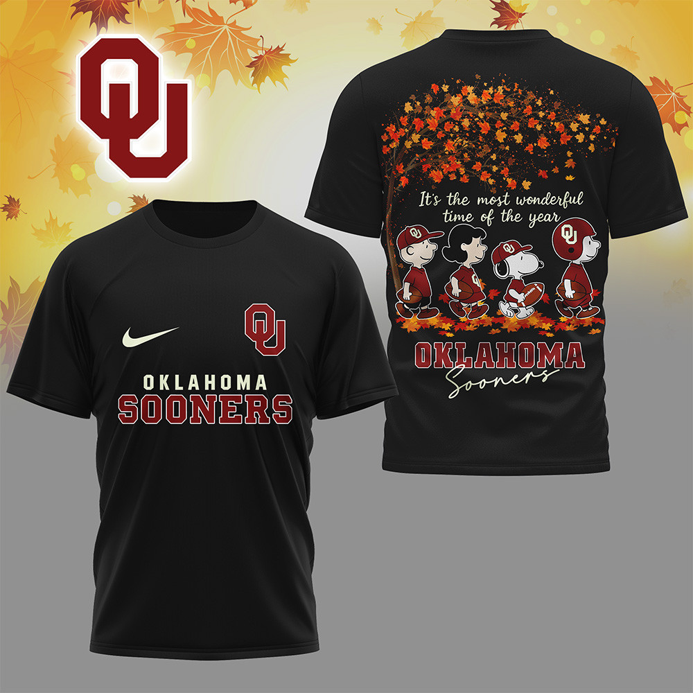Oklahoma Sooners , Premium Ncaa Fall Season 3D Shirt Hi