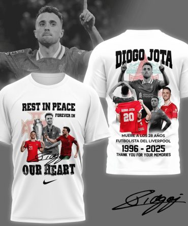 Diogo Jota , Premium Rest In Peace 3D Shirt Ny