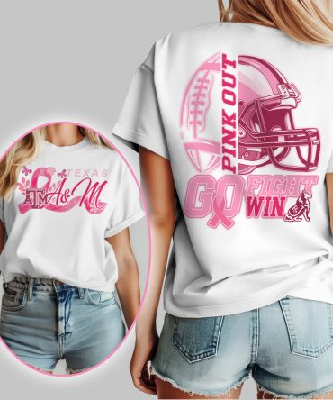 Texas A&M , Premium Tackle Breast Cancer Unisex Shirt Td
