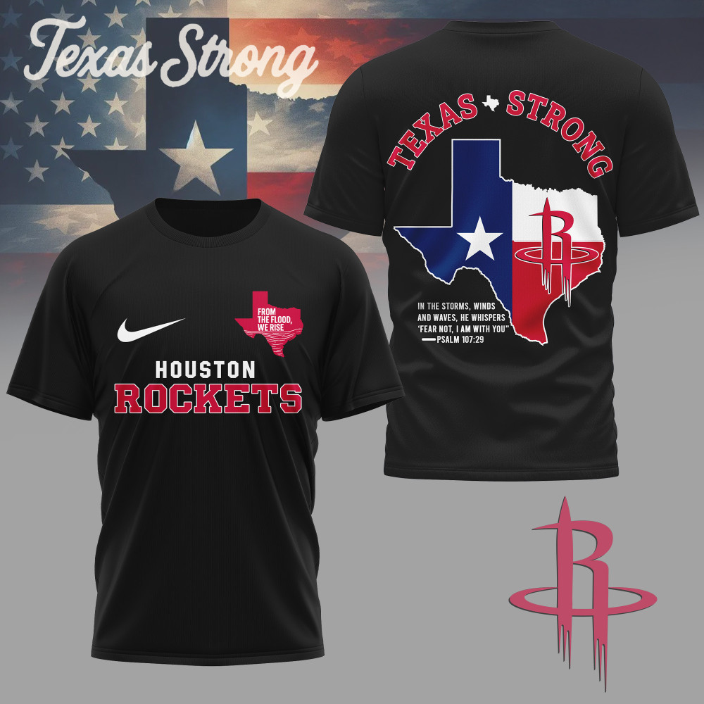 Houston Rockets , Premium Texas Strong 3D Shirt Ny