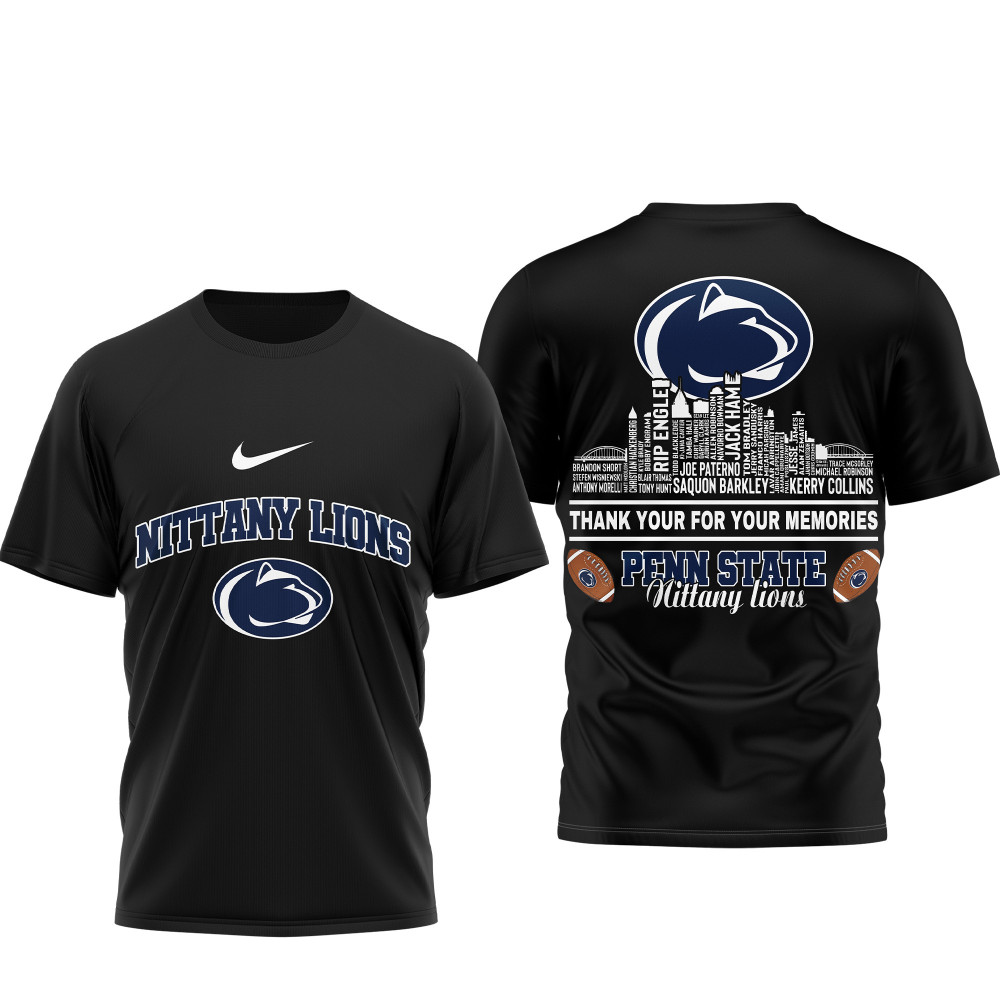 Penn State Nittany Lions , Premium Legends Of The Game 3D Shirt Ny