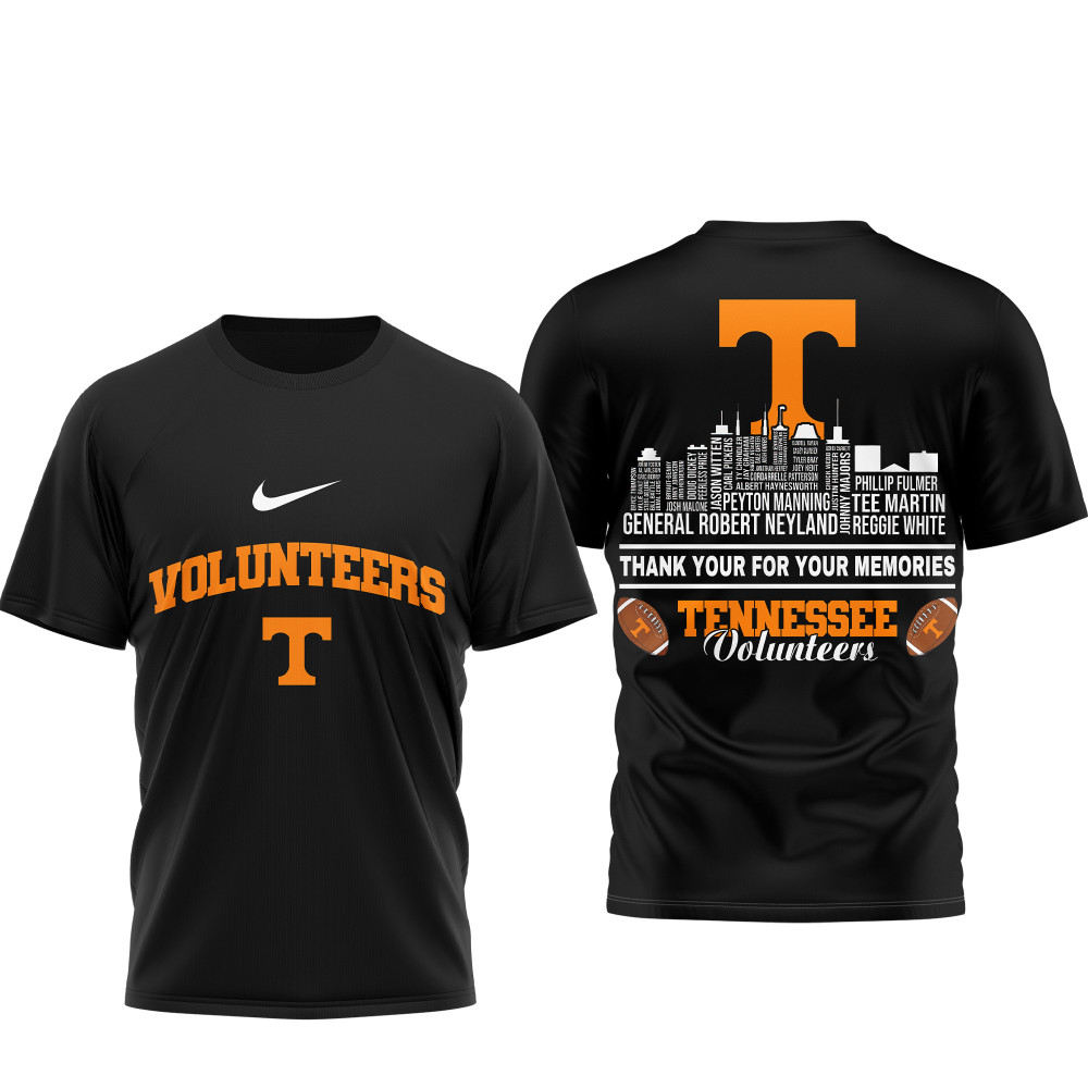 Tennessee Volunteers , Premium Legends Of The Game 3D Shirt Ny