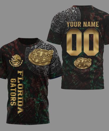 Florida Gators , Premium Mexican Heritage 3D Shirt Hi
