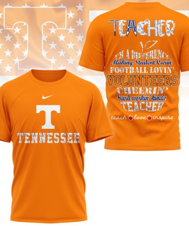 Tennessee Volunteers , Premium Teacher Pride 3D Shirt Ny