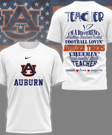 Auburn Tigers , Premium Teacher Pride 3D Shirt Ny