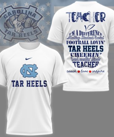 North Carolina Tar Heels , Premium Teacher Pride 3D Shirt Ny