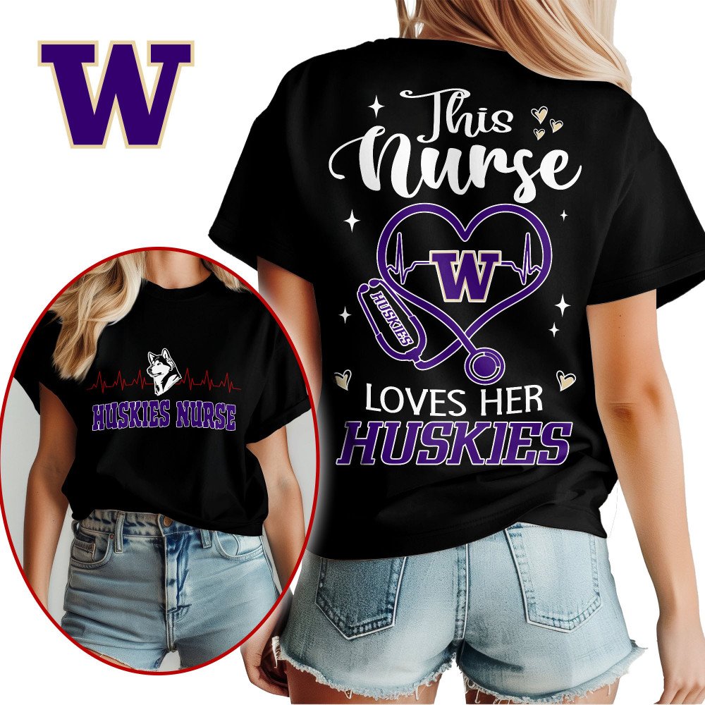 Washington Huskies , Premium Nurse Appreciation Month Unisex Shirt Ny