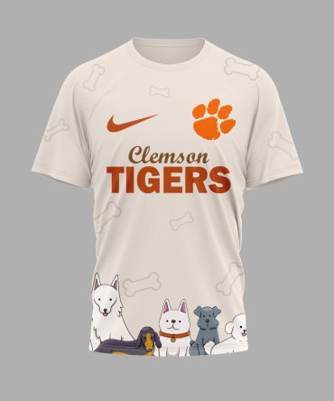 Clemson Tigers , Premium International Dog Day 3D Shirt Hi