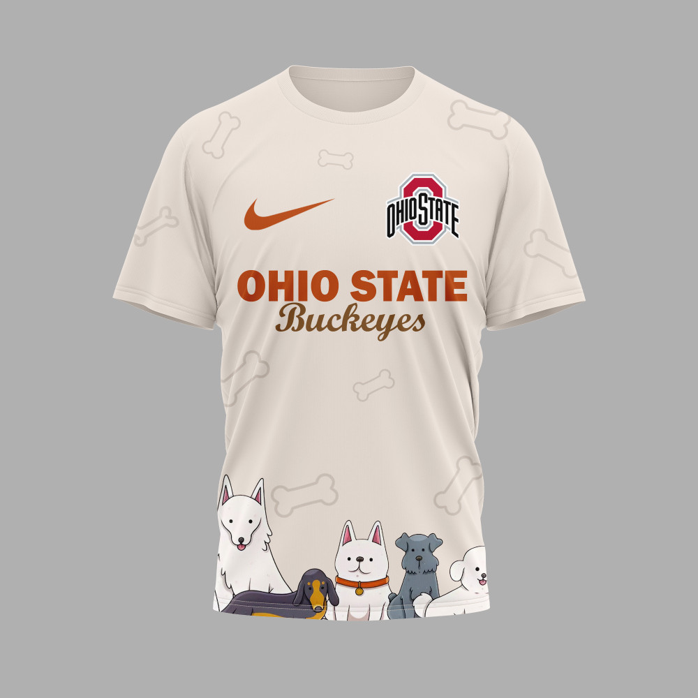Ohio State Buckeyes , Premium International Dog Day 3D Shirt Hi