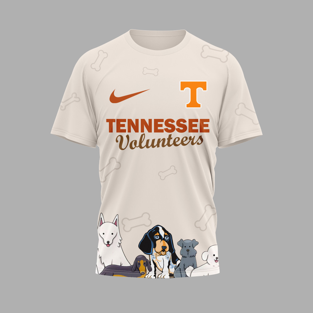 Tennessee Volunteers , Premium International Dog Day 3D Shirt Hi