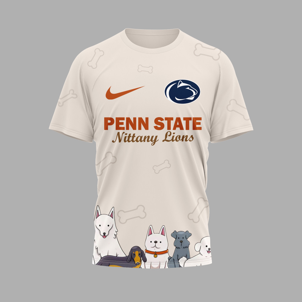 Penn State Nittany Lions , Premium International Dog Day 3D Shirt Hi