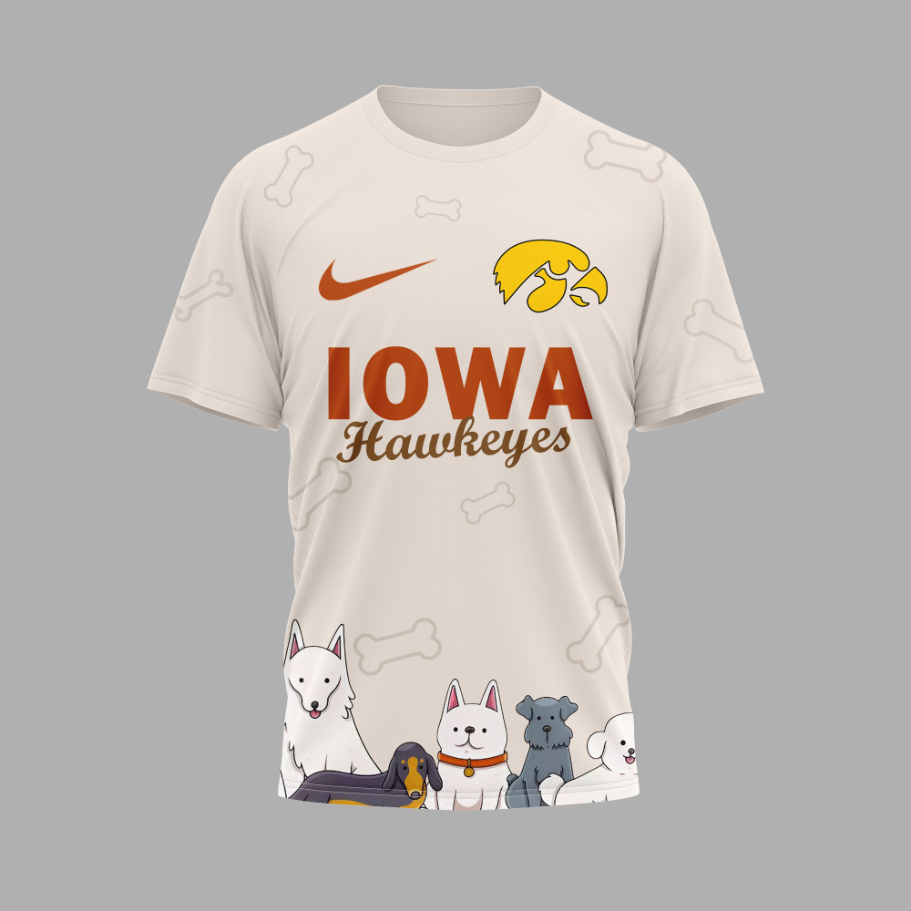 Iowa Hawkeyes , Premium International Dog Day 3D Shirt Hi