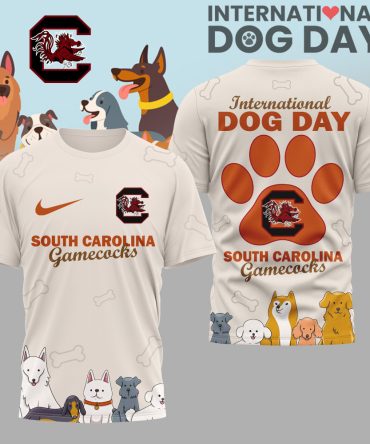 South Carolina Gamecocks , Premium International Dog Day 3D Shirt Hi