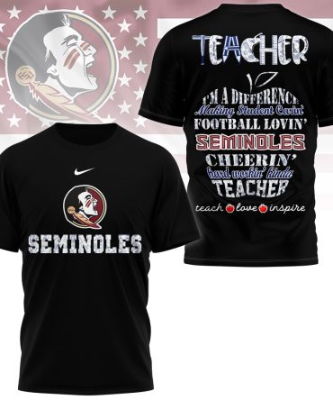 Florida State Seminoles , Premium Teacher Pride 3D Shirt Ny