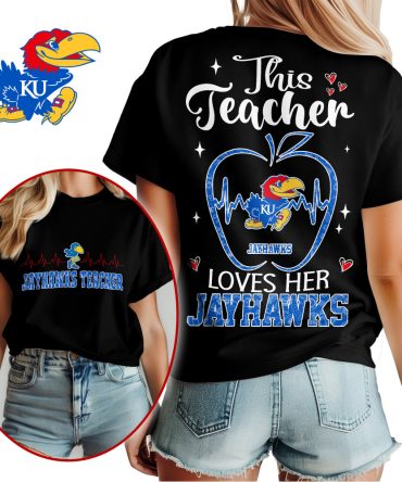 Kansas Jayhawks , Premium Teacher Appreciation Month Unisex Shirt Ny