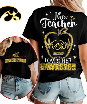 Iowa Hawkeyes , Premium Teacher Appreciation Month Unisex Shirt Ny
