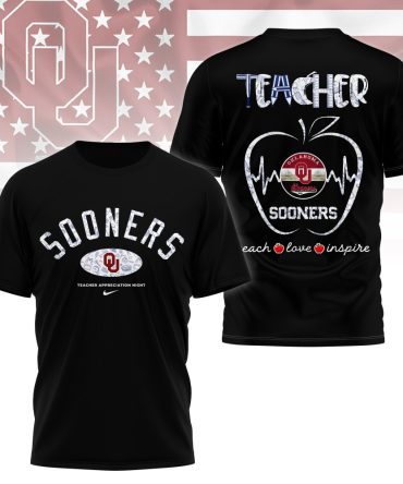 Oklahoma Sooners , Premium Teacher Appreciation Day 3D Shirt Ny