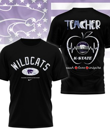 Kansas State Wildcats , Premium Teacher Appreciation Day 3D Shirt Ny