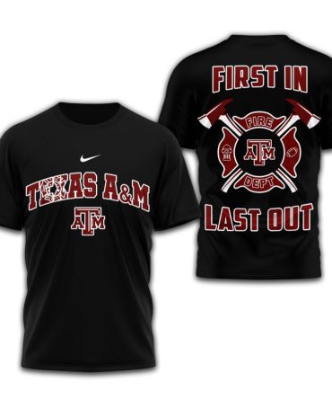 Texas A&M , Premium Fire Dept 3D Shirt Td