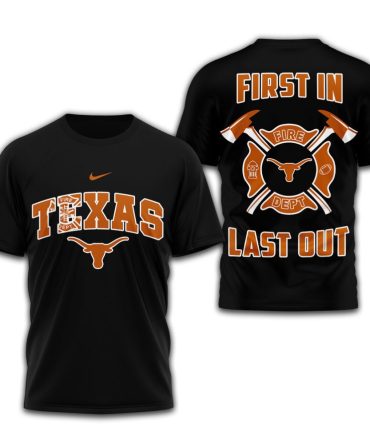 Texas Longhorns , Premium Fire Dept 3D Shirt Td