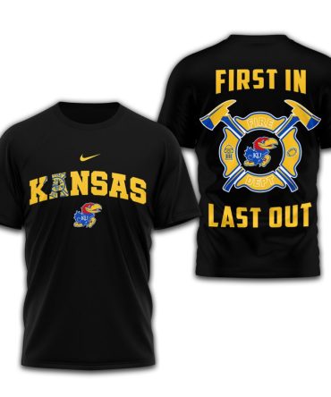 Kansas Jayhawks , Premium Fire Dept 3D Shirt Td