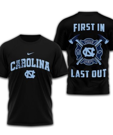 North Carolina Tar Heels , Premium Fire Dept 3D Shirt Td