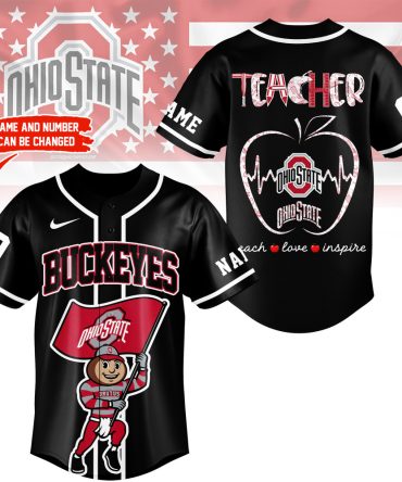 Ohio State Buckeyes , Premium Teacher Appreciation Month Jersey Shirt Ny