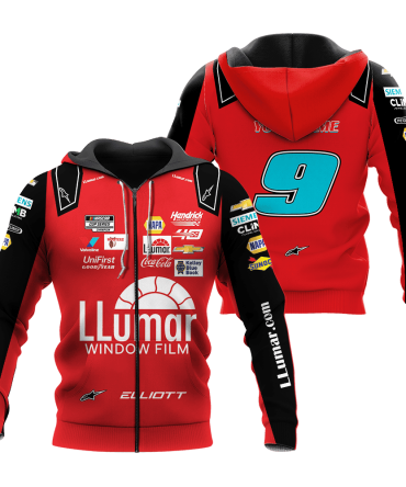 Chase Elliott , Premium Car Racing 3D Printed Apparels