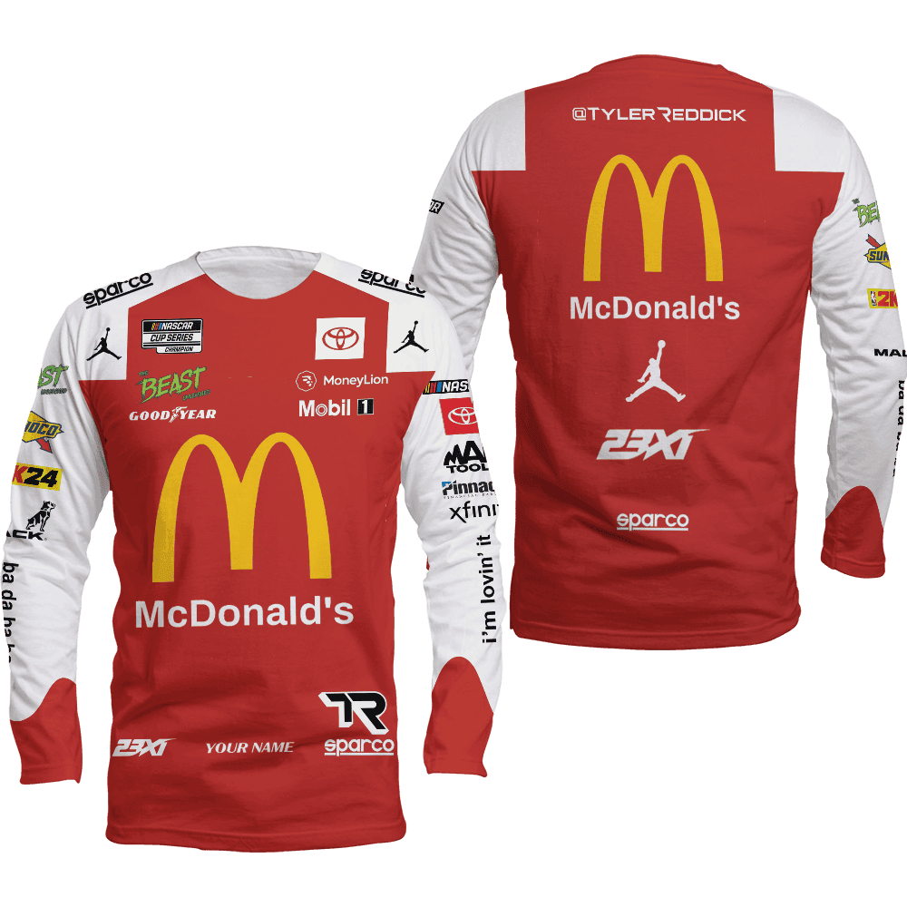 Tyler Reddick , Premium Car Racing 3D Printed Apparels