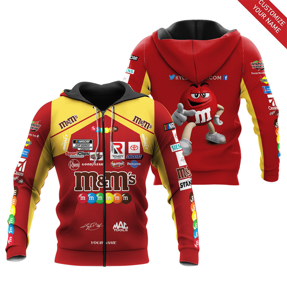 Kyle Busch , Premium Car Racing 3D Printed Apparels