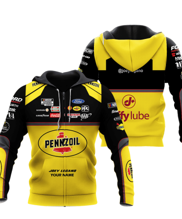 Joey Logano , Premium Car Racing 3D Printed Apparels
